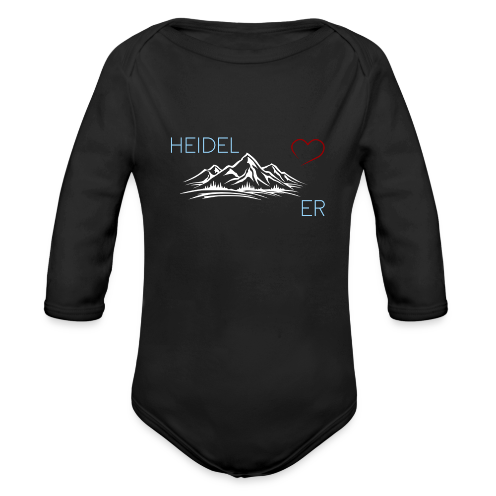 BABY ORGANIC BODY - HEIDEL(BERG)ER DARK - Schwarz