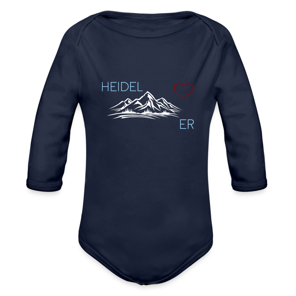 BABY ORGANIC BODY - HEIDEL(BERG)ER DARK - Dunkelnavy