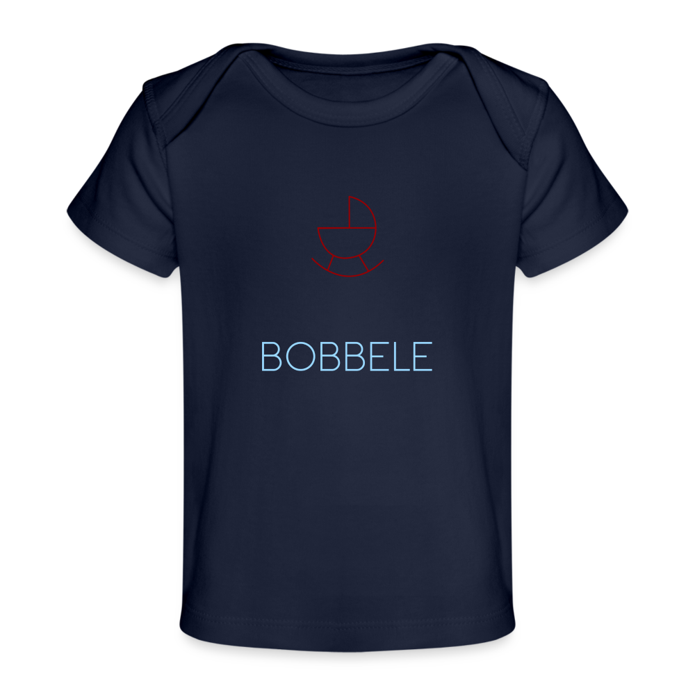 BABY ORGANIC SHIRT - BOBBELE DARK - Dunkelnavy