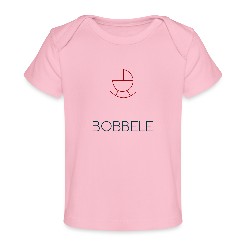 BABY ORGANIC SHIRT - BOBBELE TRANSPARENT - Hellrosa