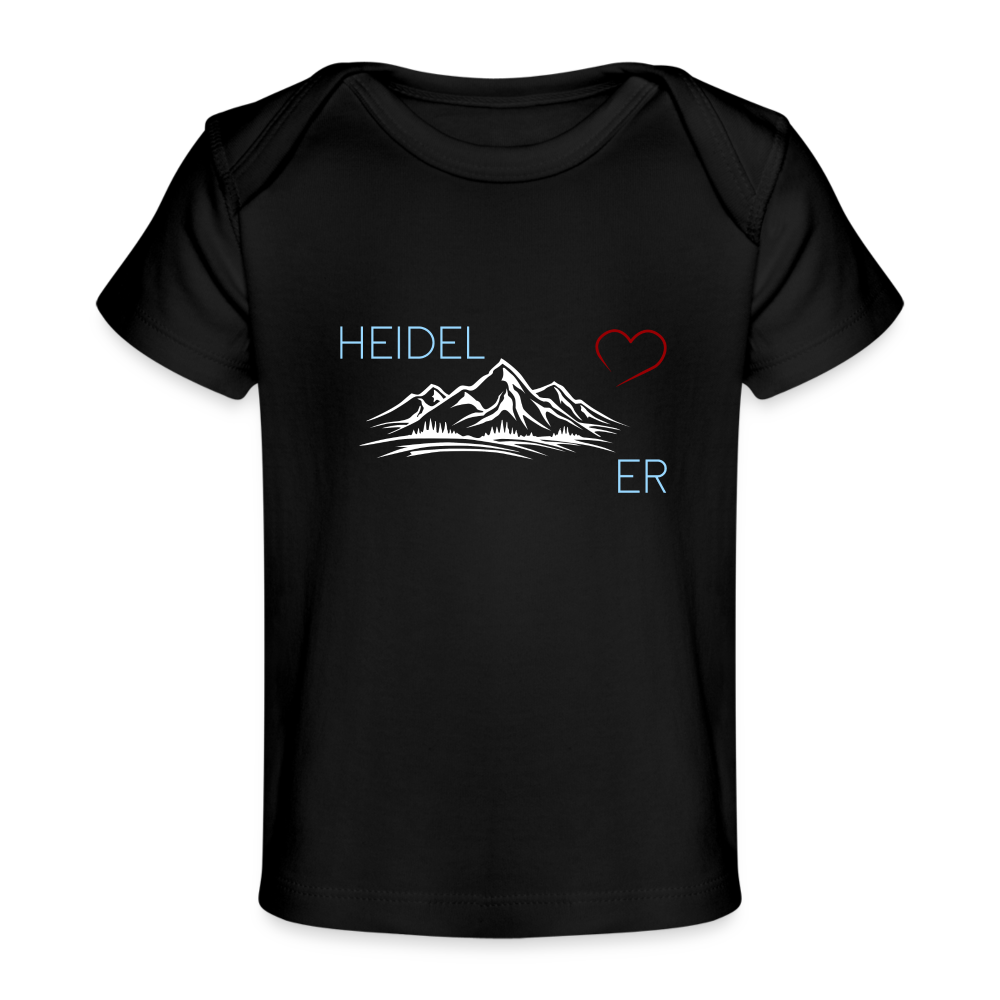 BABY ORGANIC SHIRT - HEIDEL(BERG)ER DARK - Schwarz