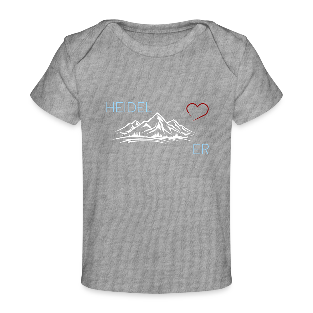 BABY ORGANIC SHIRT - HEIDEL(BERG)ER DARK - Grau meliert
