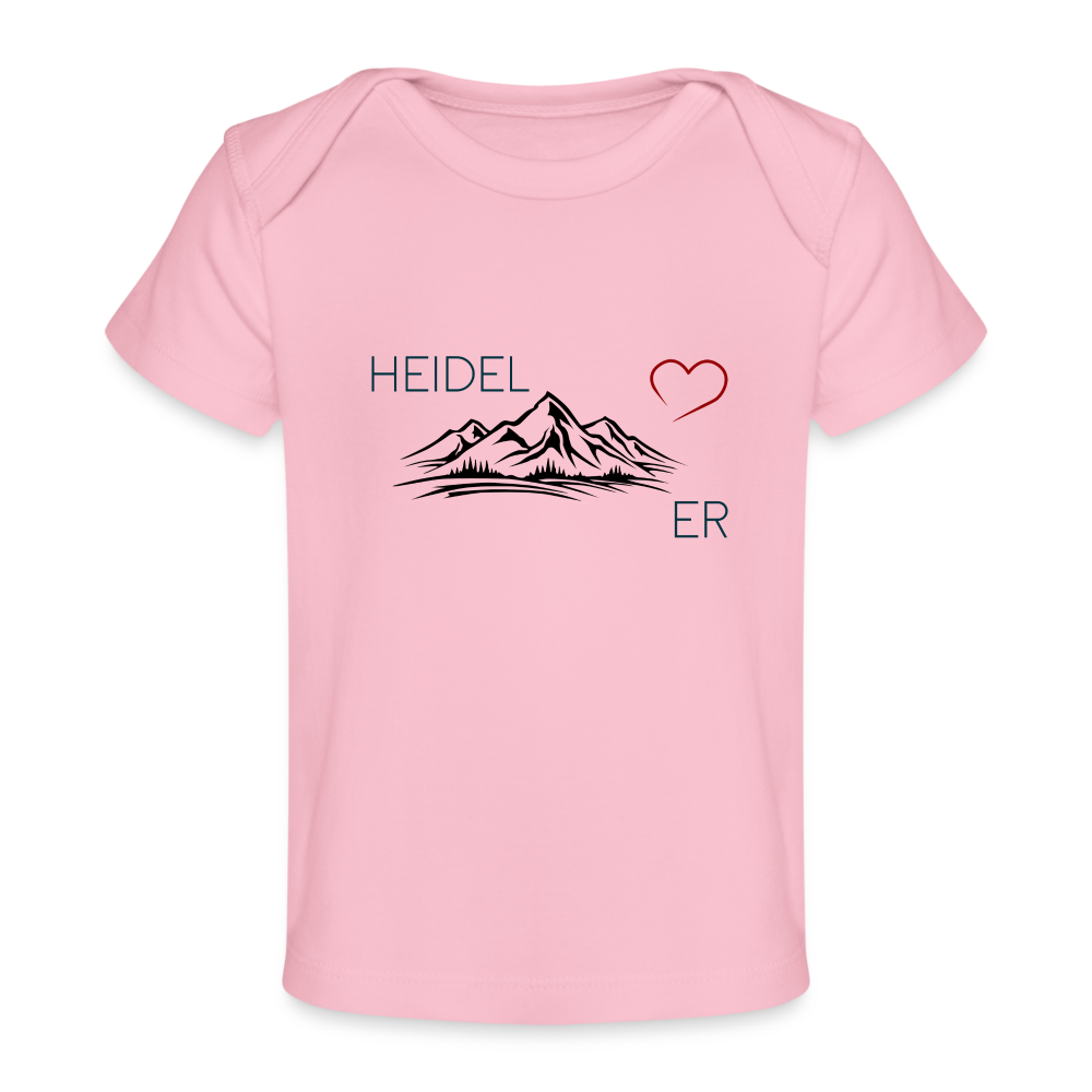 BABY ORGANIC SHIRT- HEIDEL(BERG)ER TRANSPARENT - Hellrosa