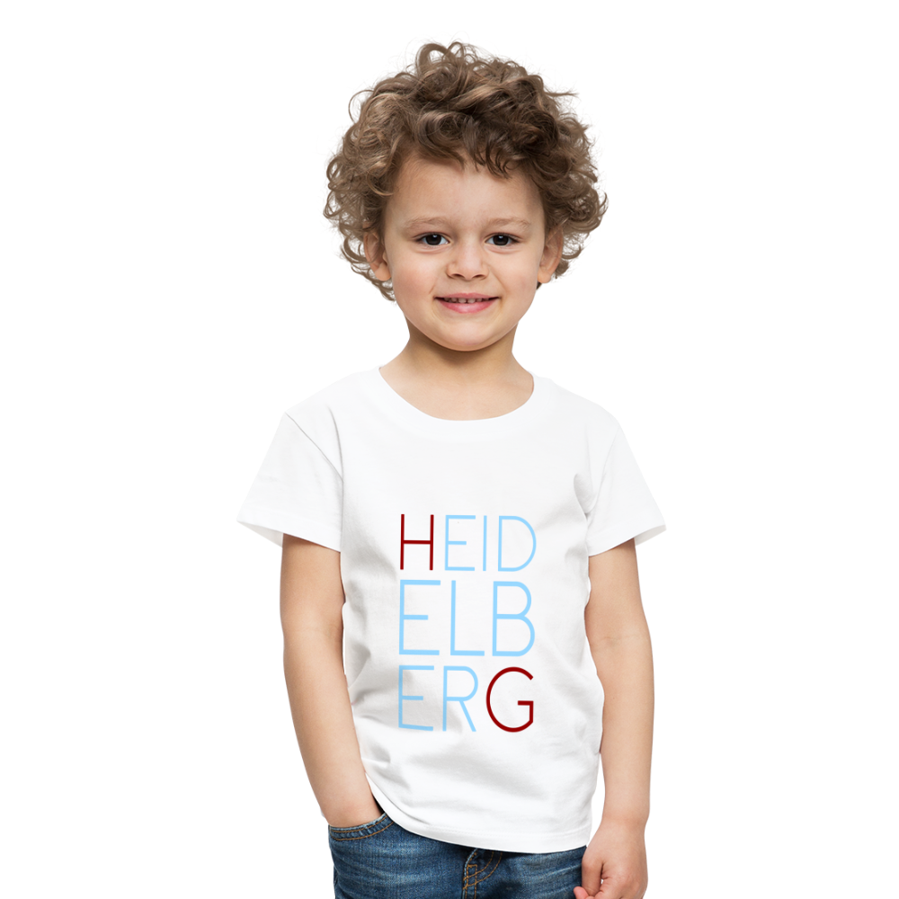 KINDER PREMIUM SHIRT - HEIDELBERG DARK - Weiß