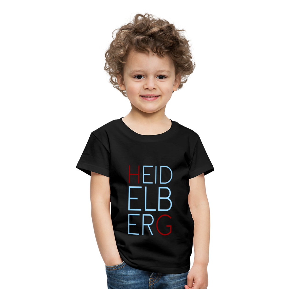 KINDER PREMIUM SHIRT - HEIDELBERG DARK - Schwarz