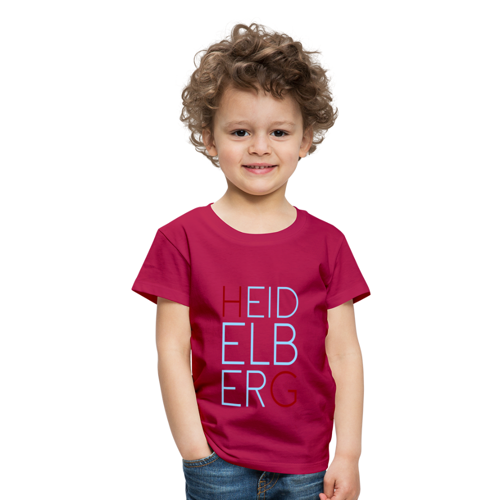 KINDER PREMIUM SHIRT - HEIDELBERG DARK - dunkles Pink