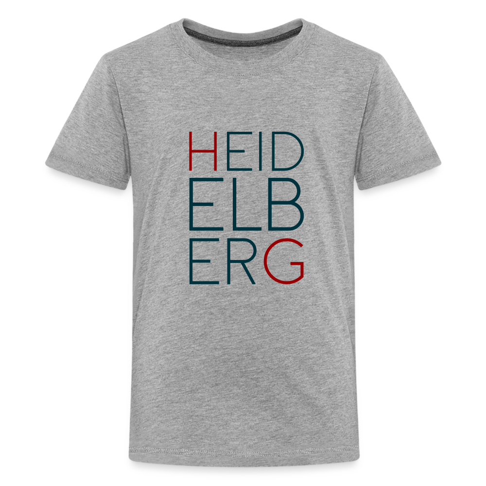 TEENAGER PREMIUM SHIRT - HEIDELBERG TRANSPARENT - Grau meliert