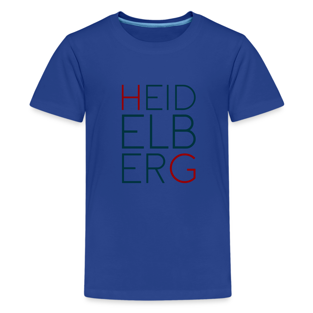 TEENAGER PREMIUM SHIRT - HEIDELBERG TRANSPARENT - Königsblau