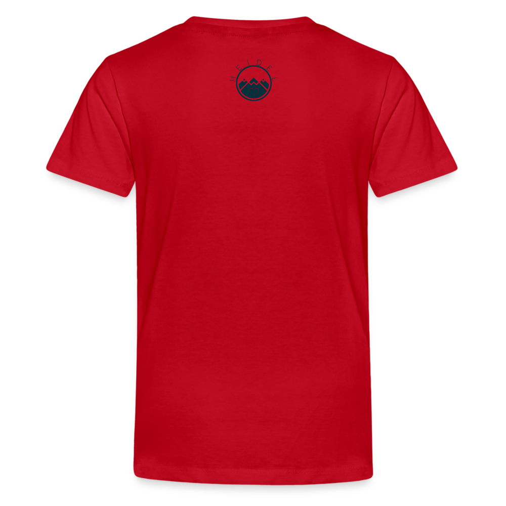 TEENAGER PREMIUM SHIRT - HEIDELBERG TRANSPARENT - Rot