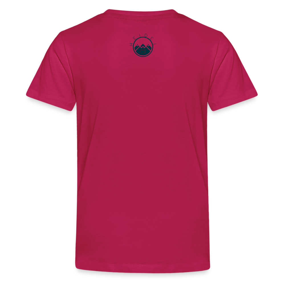 TEENAGER PREMIUM SHIRT - HEIDELBERG TRANSPARENT - dunkles Pink