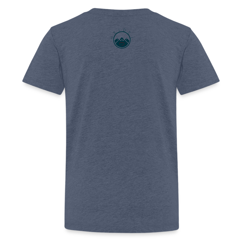 TEENAGER PREMIUM SHIRT - HEIDELBERG TRANSPARENT - Blau meliert