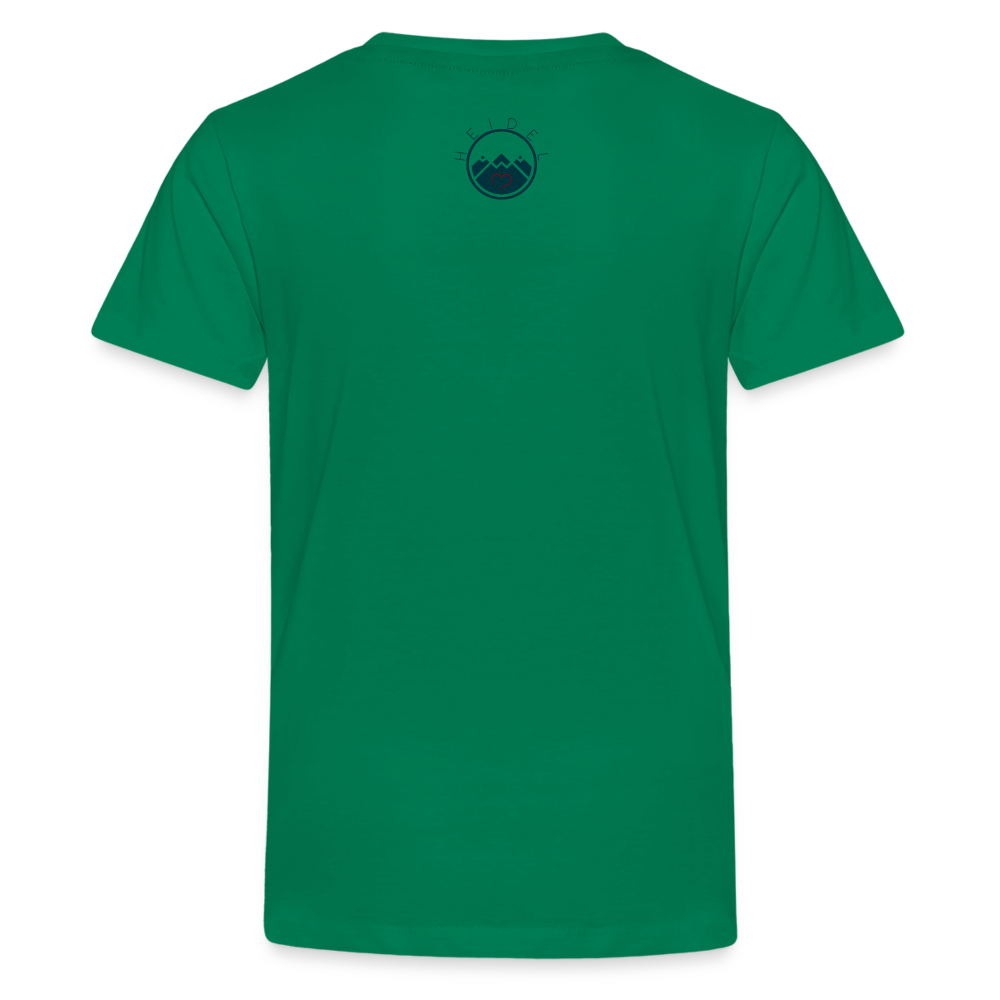 TEENAGER PREMIUM SHIRT - HEIDELBERG TRANSPARENT - Kelly Green