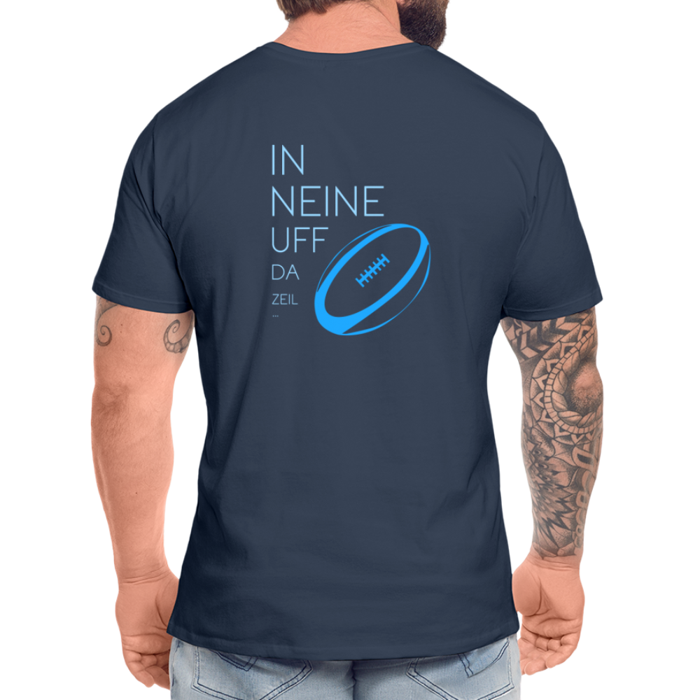 HERREN ORGANIC SHIRT - IN NEINE UFF DA ZEIL RUGBY DARK - Navy