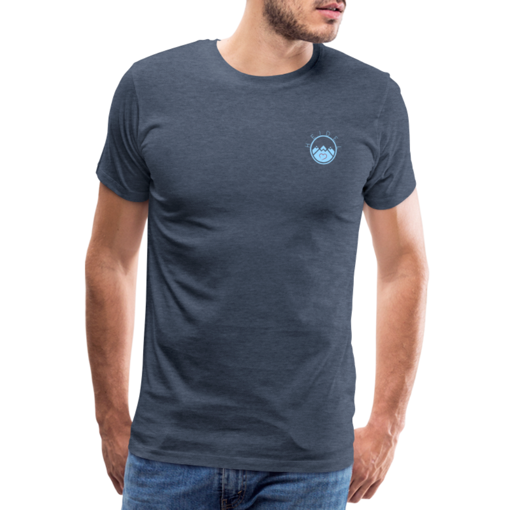 HERREN SHIRT - IN NEINE UFF DA ZEIL RUGBY DARK - Blau meliert