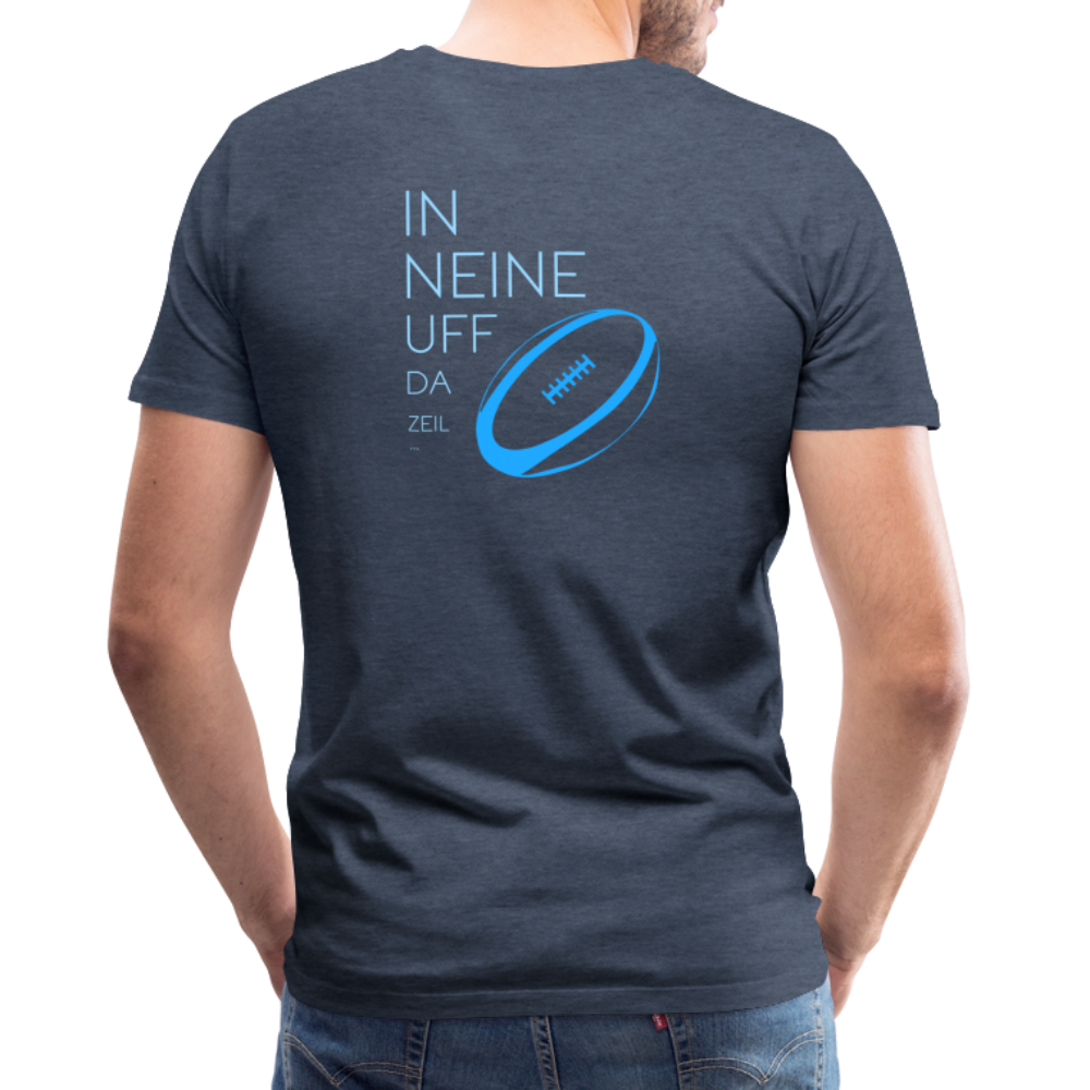 HERREN SHIRT - IN NEINE UFF DA ZEIL RUGBY DARK - Blau meliert