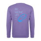 UNISEX SWEATSHIRT - IN NEINE UFF DA ZEIL RUGBY DARK - Lavendel