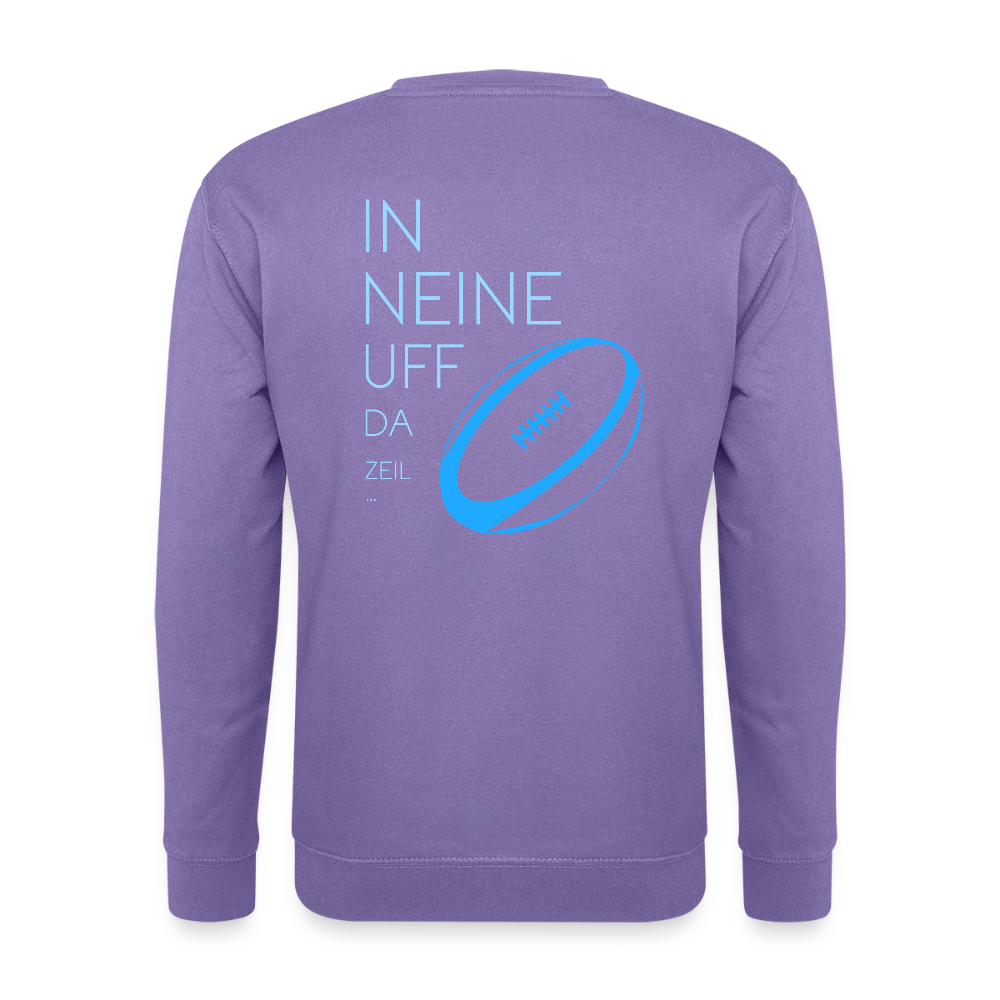 UNISEX SWEATSHIRT - IN NEINE UFF DA ZEIL RUGBY DARK - Lavendel