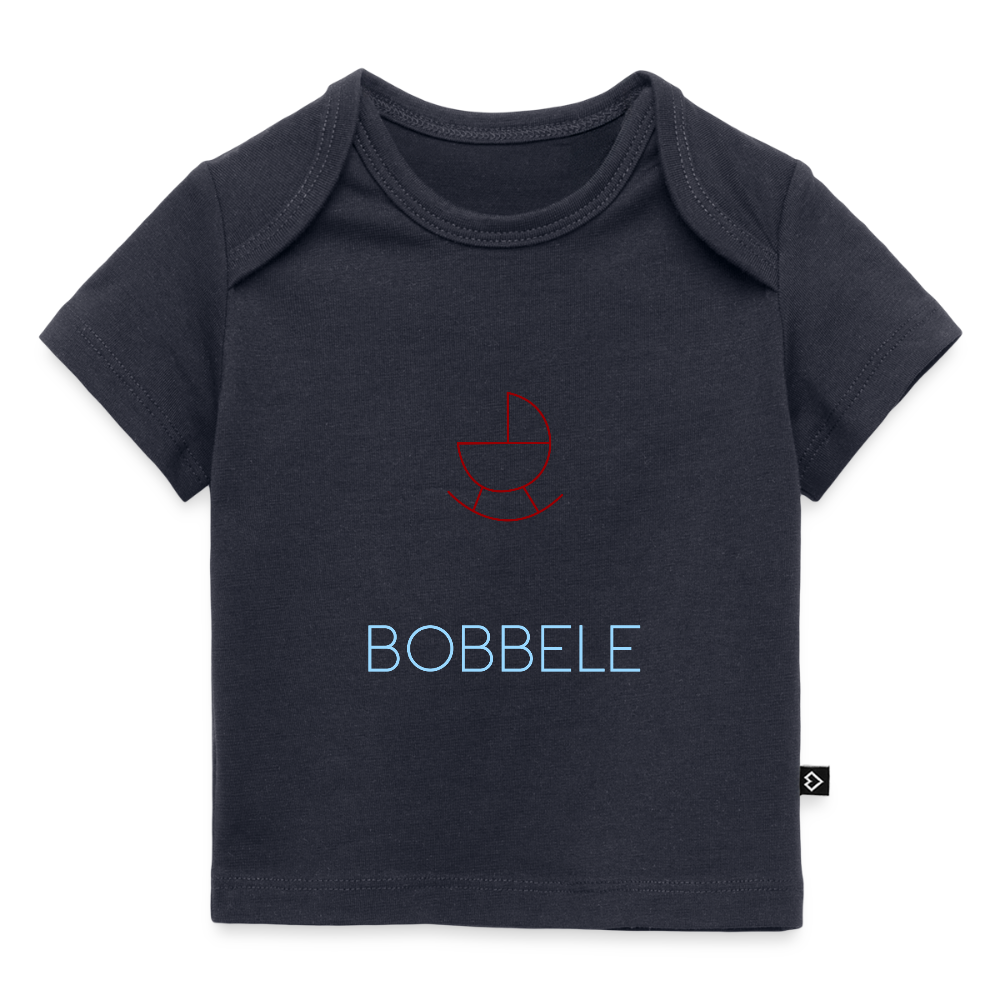 BABY ORGANIC SHIRT - BOBBELE DARK - Navy