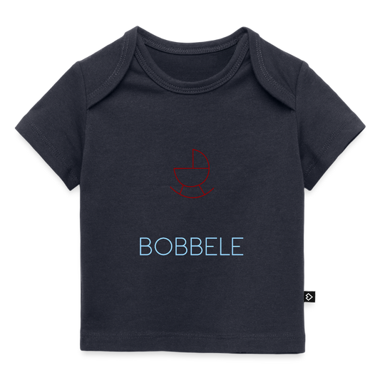 BABY ORGANIC SHIRT - BOBBELE DARK - Navy