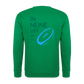UNISEX SWEATSHIRT - IN NEINE UFF DA ZEIL RUGBY TRANSPARENT - Kelly Green