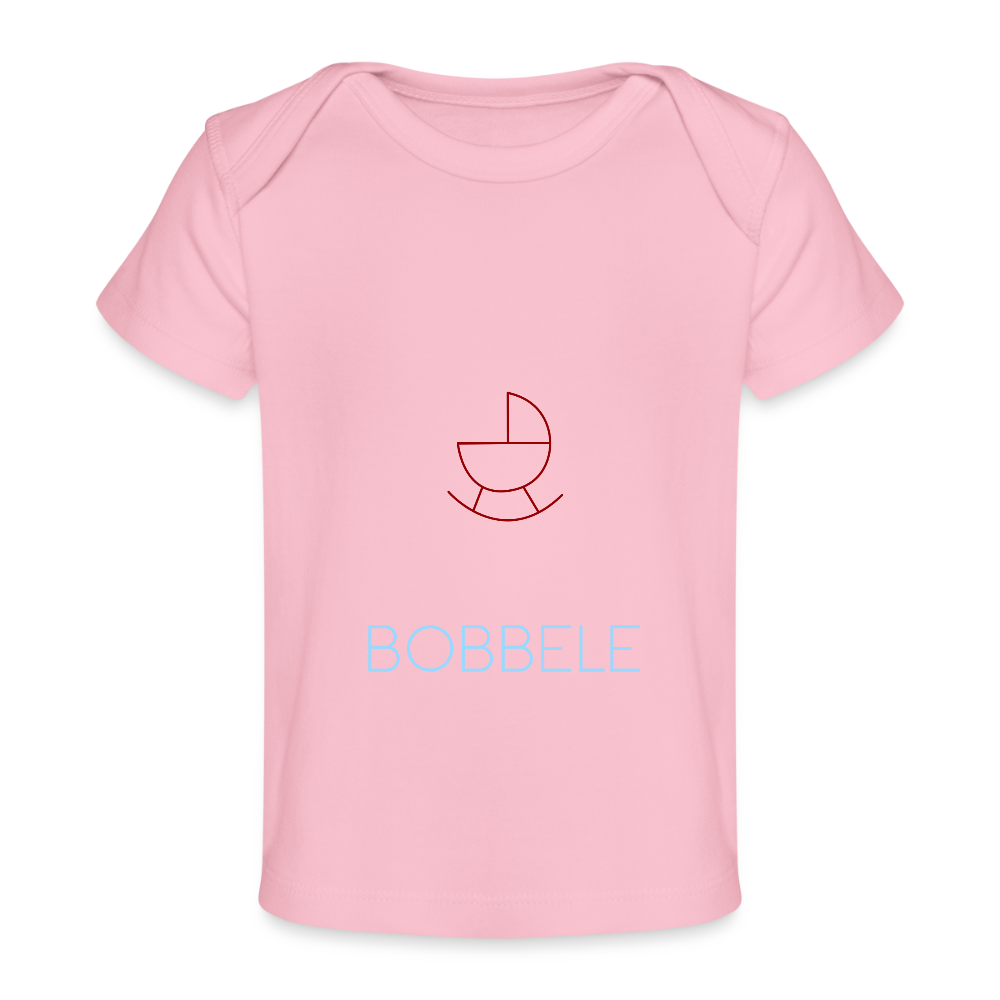BABY ORGANIC SHIRT - BOBBELE DARK - Hellrosa