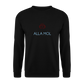 UNISEX SWEATSHIRT - ALLA MOL BIER DARK - Schwarz