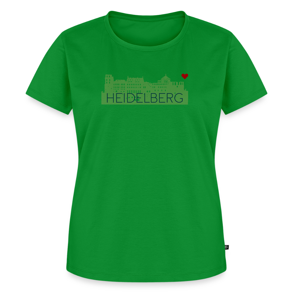 DAMEN ORGANIC SHIRT - HEIDELBERGER SCHLOSS TRANSPARENT - Grün