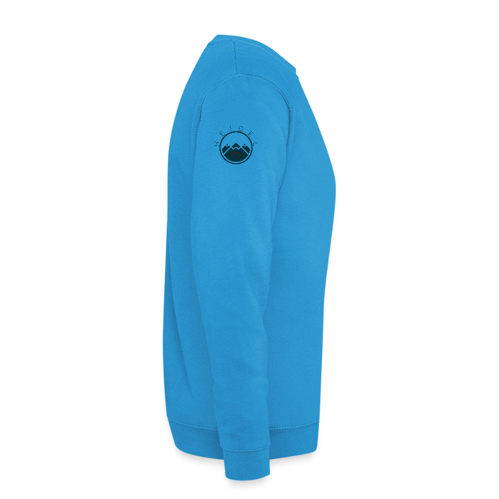 UNISEX SWEATSHIRT - ALLA MOL BIER TRANSPARENT - Meeresblau