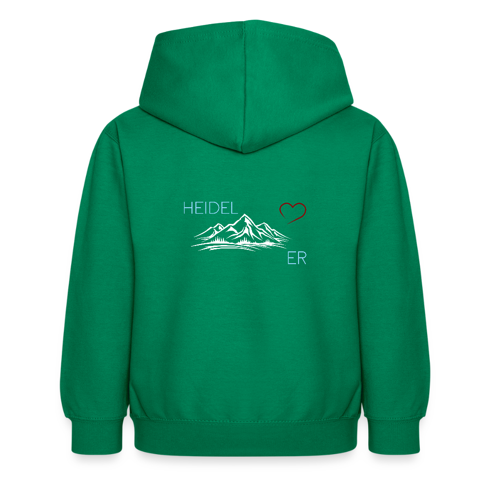 KINDER PREMIUM HOODIE - HEIDEL(BERG)ER DARK - Kelly Green