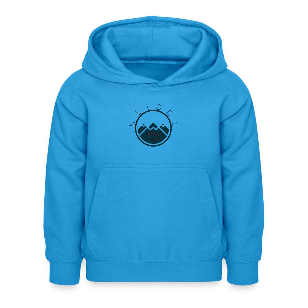 KINDER PREMIUM HOODIE - HEIDELSTORE TRANSPARENT - Meeresblau