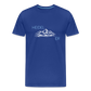 HERREN ORGANIC- HEIDEL(BERG)ER T-SHIRT DARK - Königsblau