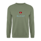 UNISEX SWEATSHIRT - ALLA GUT DARK - Armeegrün
