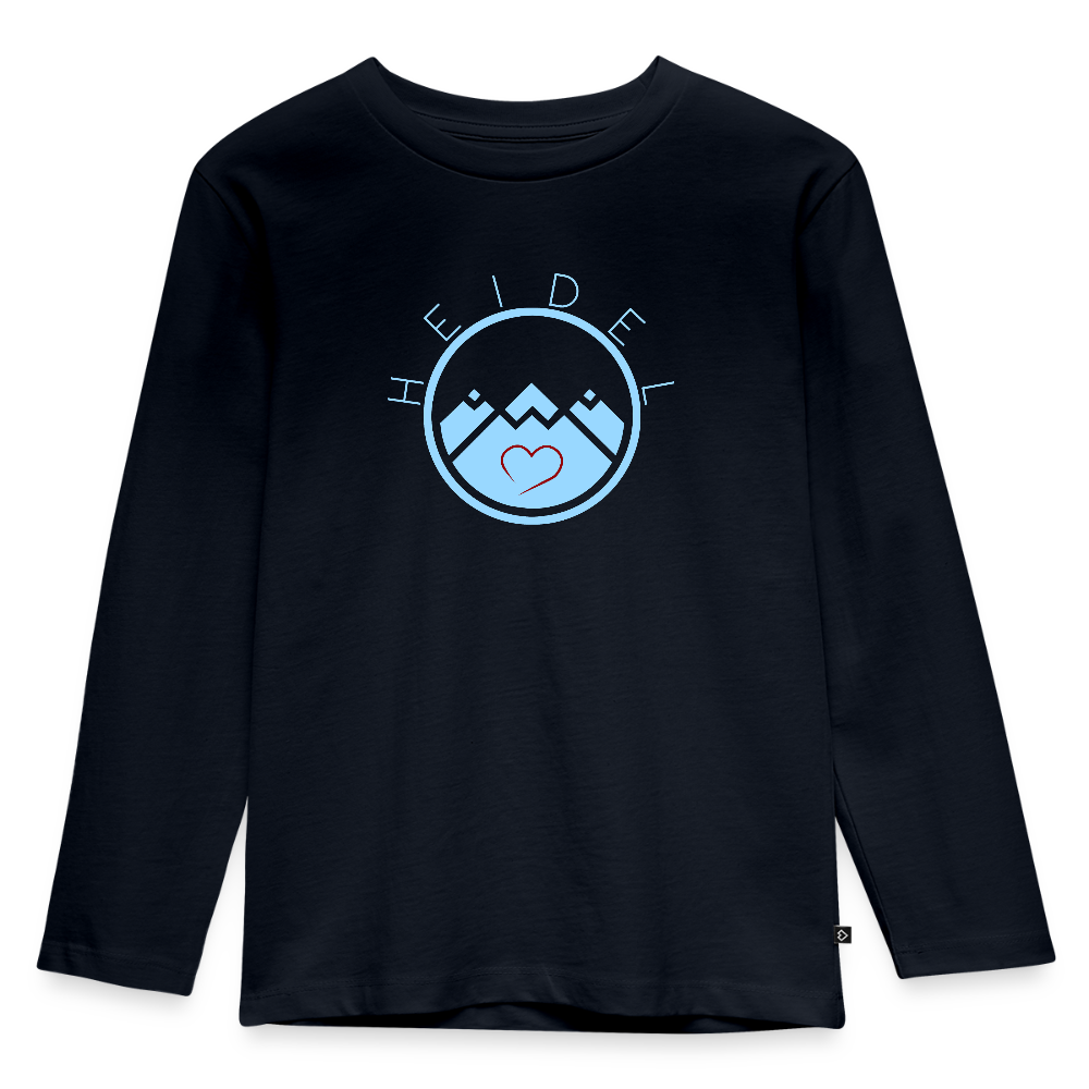 KINDER PREMIUM LANGARM-SHIRT - HEIDELSTORE DARK - Navy
