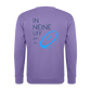 UNISEX SWEATSHIRT - IN NEINE UFF DA ZEIL RUGBY TRANSPARENT - Lavendel