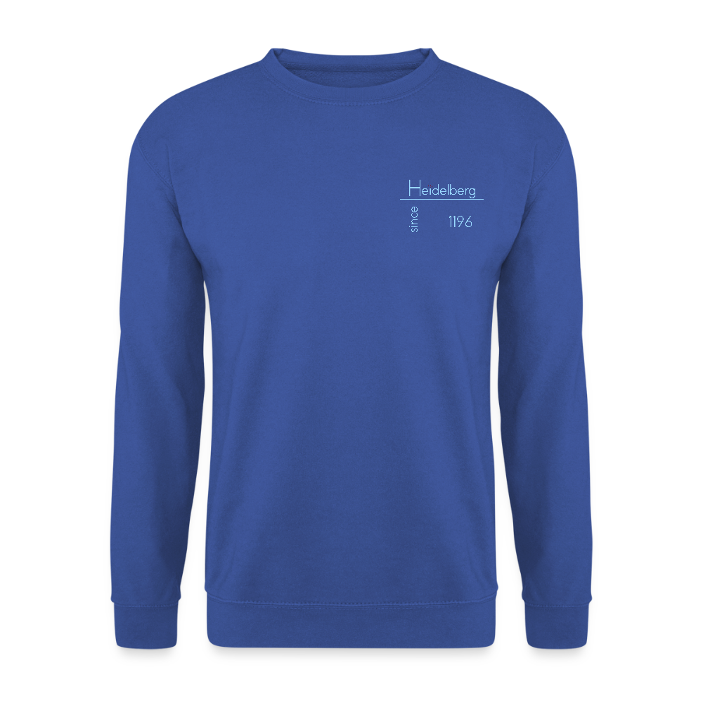 UNISEX SWEATSHIRT  - HEIDELBERG SINCE DARK - Royalblau