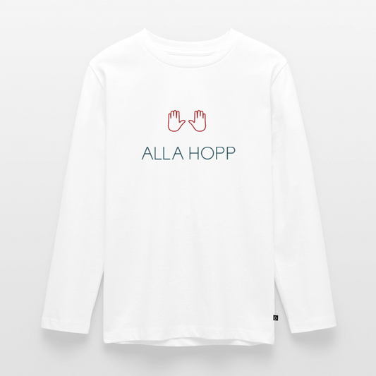 TEENAGER PREMIUM LANGARM SHIRT - ALLA HOPP TRANSPARENT - Weiß