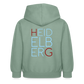 KINDER PREMIUM HOODIE - HEIDELBERG DARK - Graugrün