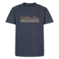HERREN ORGANIC SHIRT - HEIDELBERGER SCHLOSS DARK - Jeansblau 