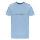 HERREN ORGANIC SHIRT - ALTE BRÜCKE HEIDELBERG TRANSPARENT - Sky