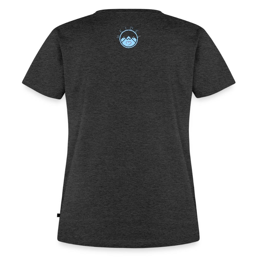 DAMEN ORGANIC SHIRT - HEIDEL(BERG)ER DARK - Anthrazit meliert