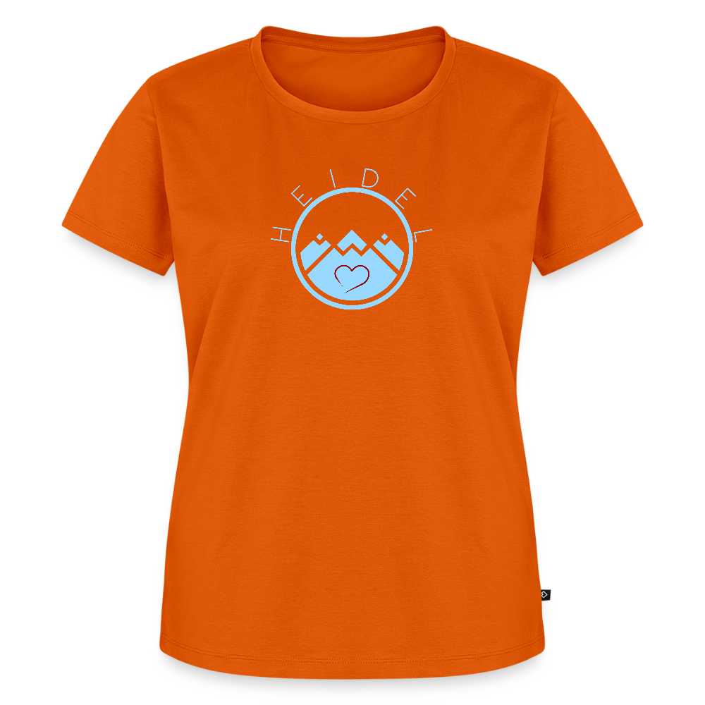 DAMEN ORGANIC SHIRT  - HEIDELSTORE DARK - Orange 