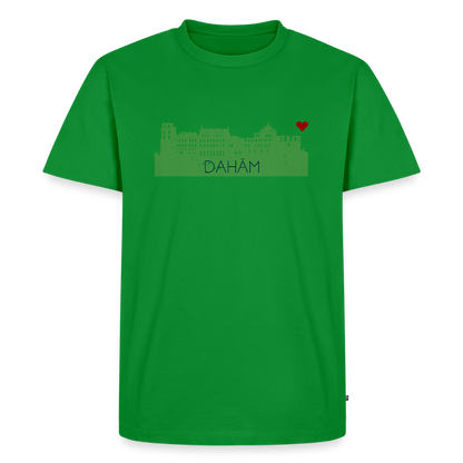 HERREN ORGANIC SHIRT - HEIDELBERGER SCHLOSS DAHÄM TRANSPARENT - Grün