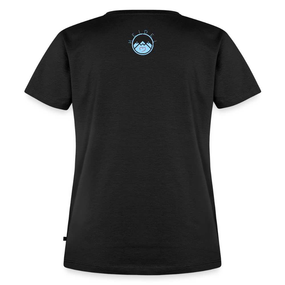 DAMEN ORGANIC SHIRT - ALTE BRÜCKE HEIDELBERG DARK - Schwarz