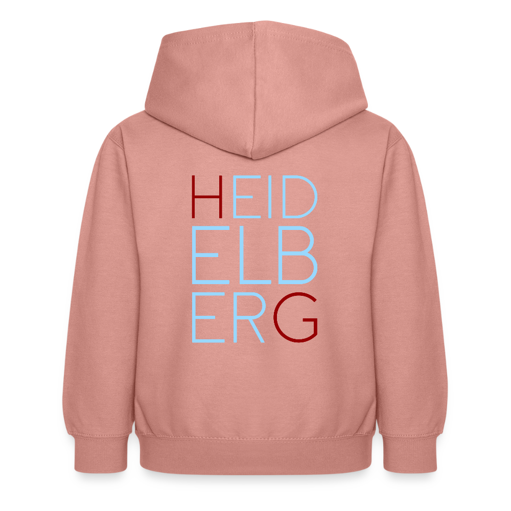 KINDER PREMIUM HOODIE - HEIDELBERG DARK - Altrosa