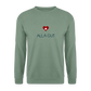 UNISEX SWEATSHIRT - ALLA GUT TRANSPARENT - Graugrün