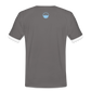 HERREN KONTRAST SHIRT- ALLA GUT DARK - Dunkelgrau/Weiß