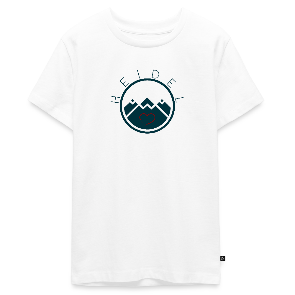 TEENAGER PREMIUM SHIRT - HEIDELSTORE TRANSPARENT - Weiß