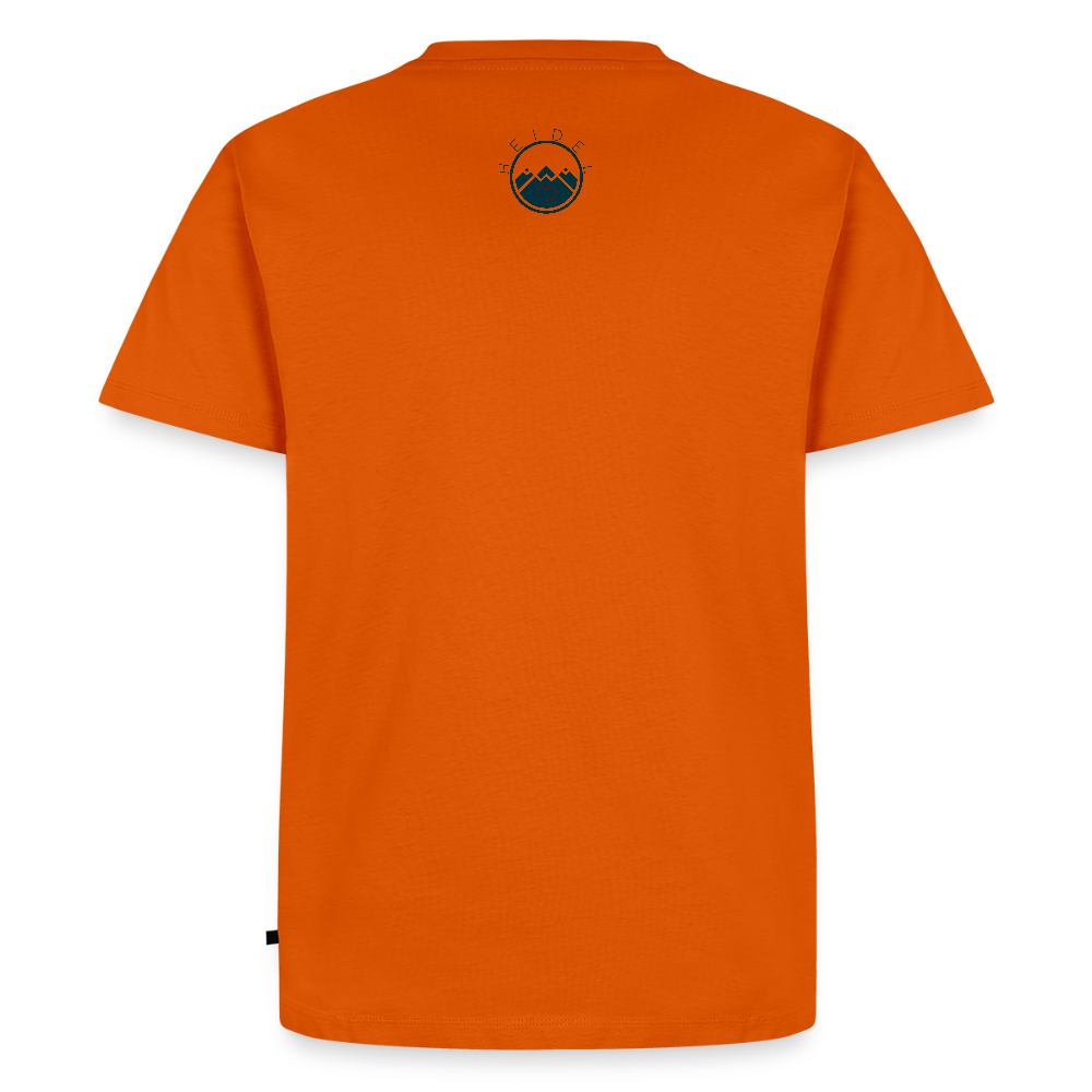 HERREN ORGANIC SHIRT - HEIDELBERG SINCE TRANSPARENT - Orange 