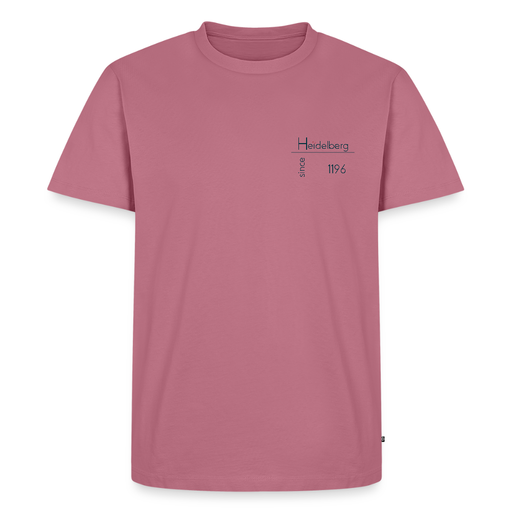 HERREN ORGANIC SHIRT - HEIDELBERG SINCE TRANSPARENT - Mauve