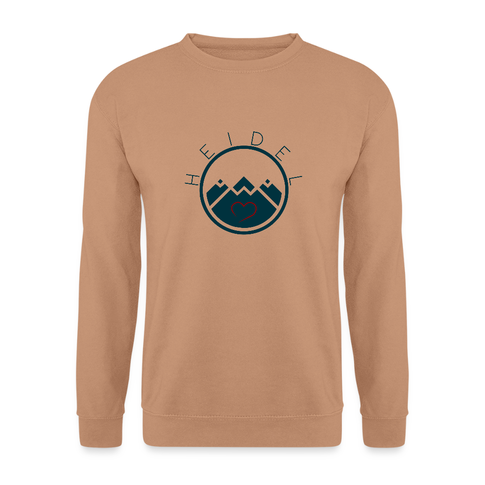 UNISEX SWEATSHIRT - HEIDELSTORE TRANSPARENT - Mocca